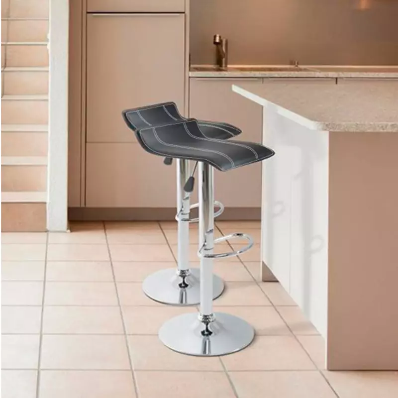BAHE1007NG BANQUETA ECO CUERO H-1007