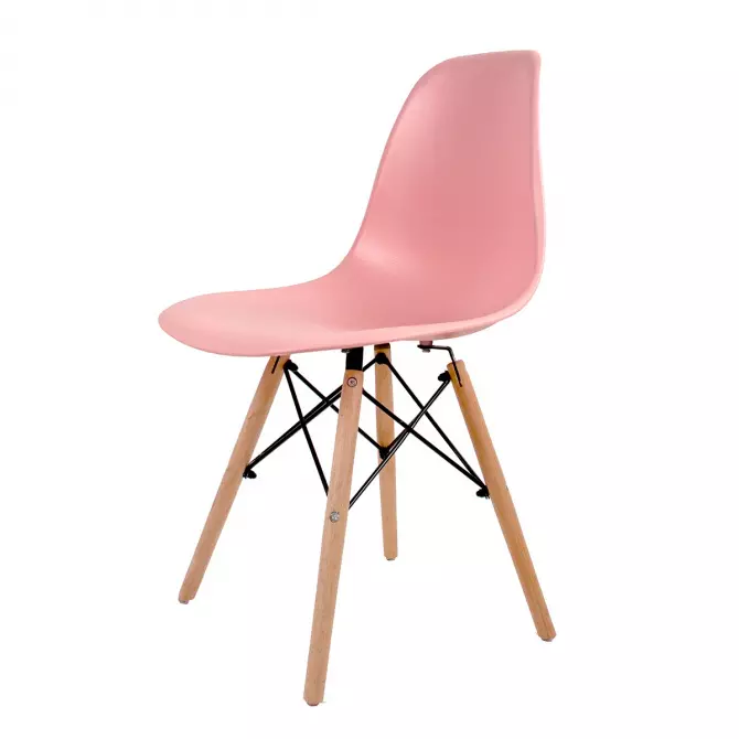 SILLA EAMES PP DSW ROSA