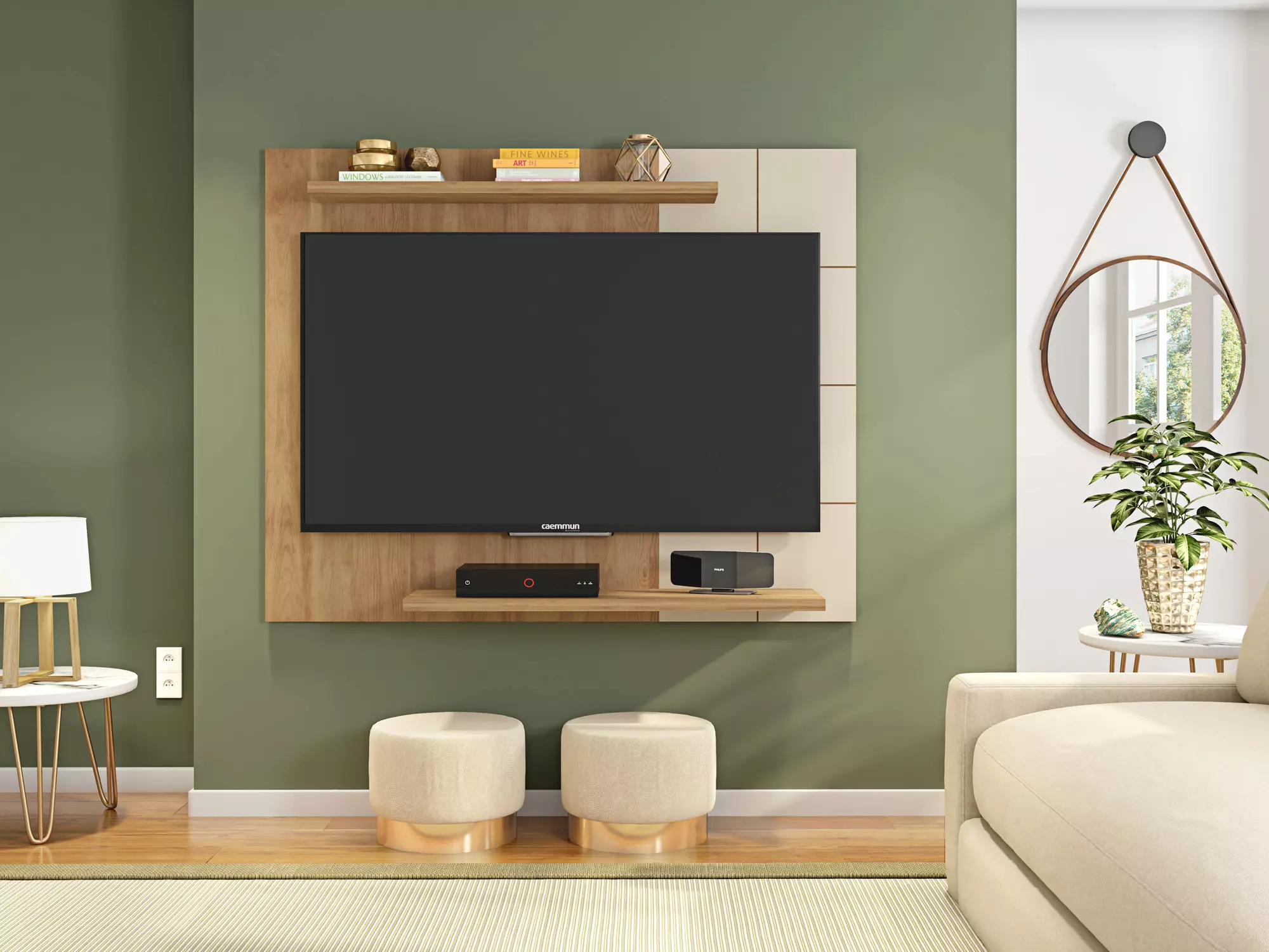 PANEL CROSS BURITI BLANCO