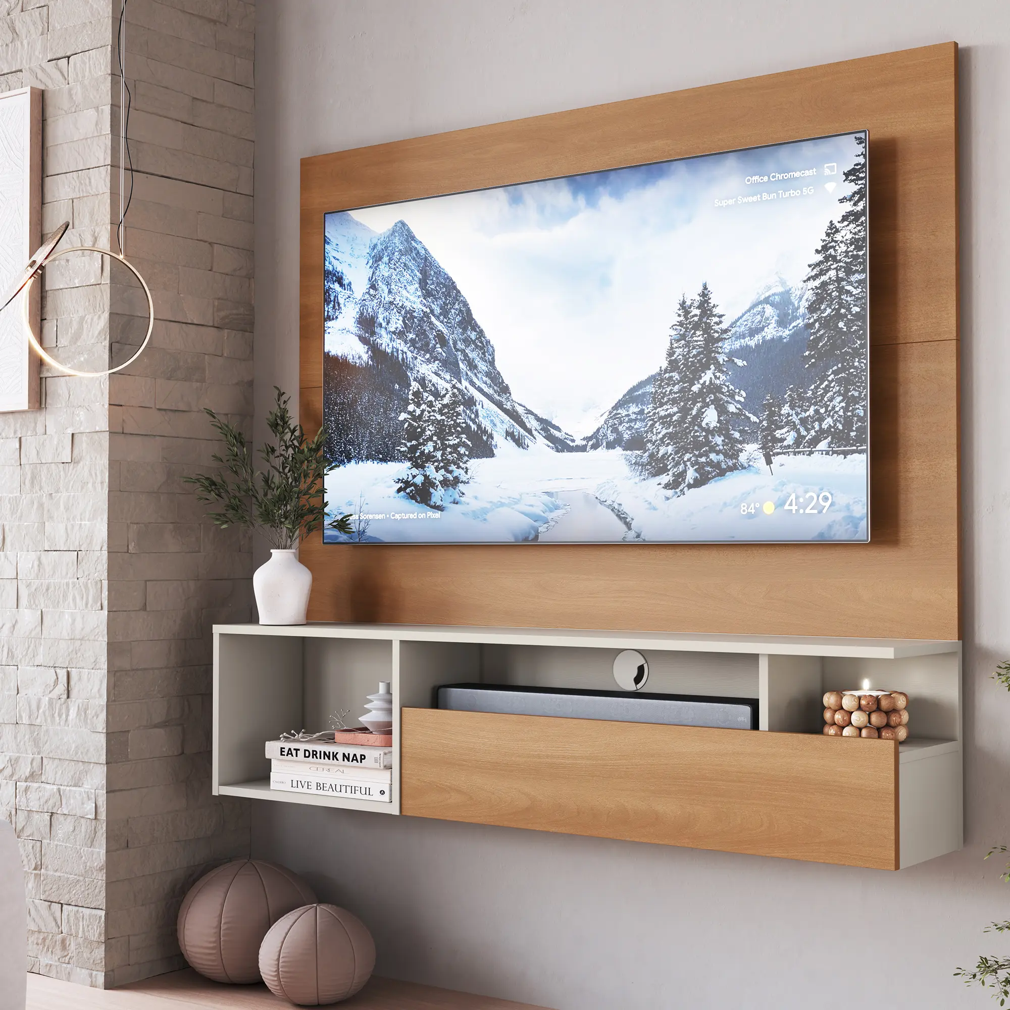 PANEL 1.36M P/TV 58 FREIJO ARENAS