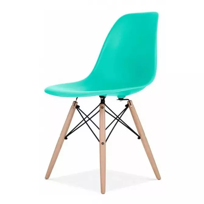SILLA EAMES PP DSW VERDE TIFFANY