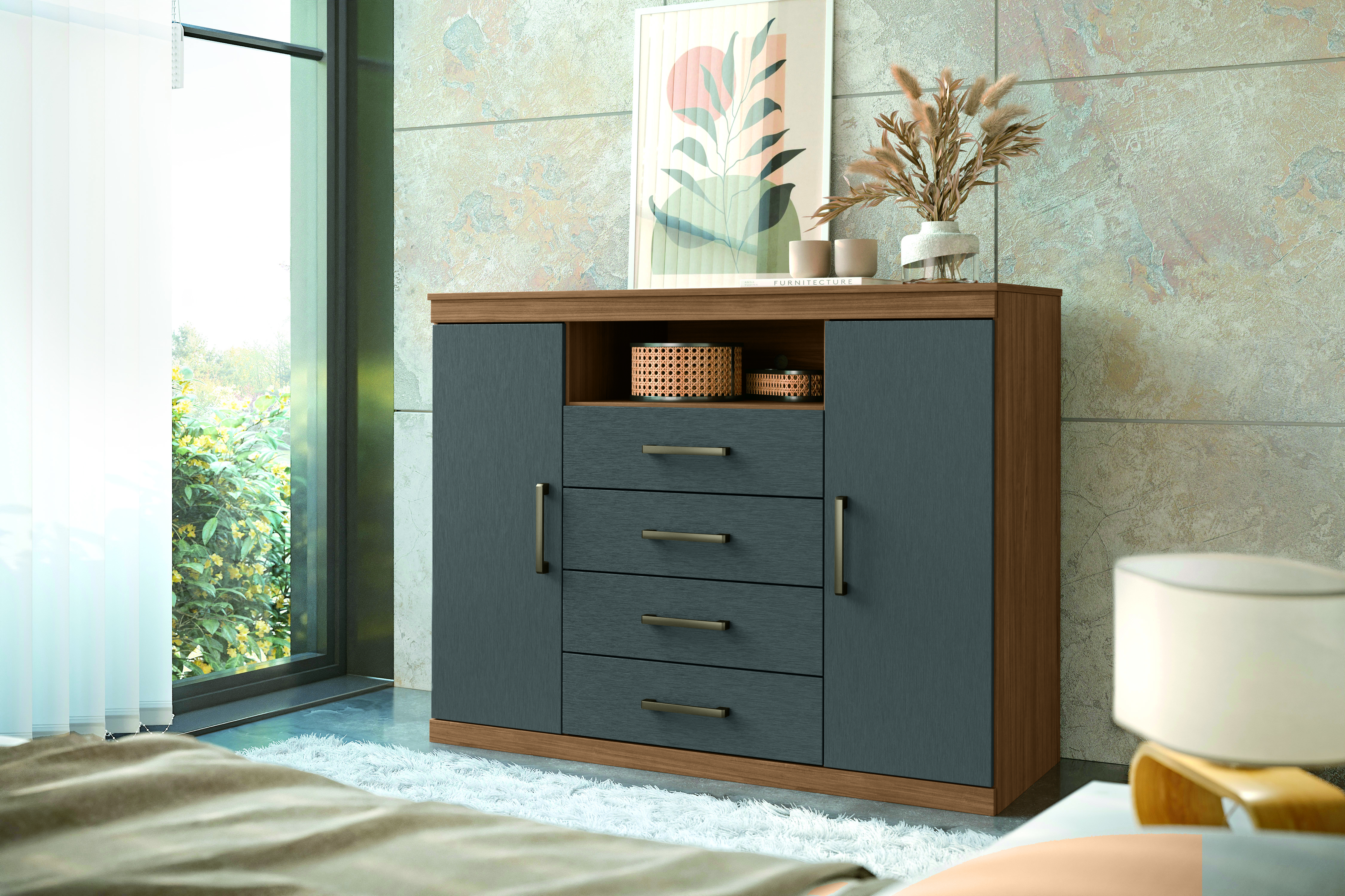 COMODA MASTER JATOBA GRAFITO